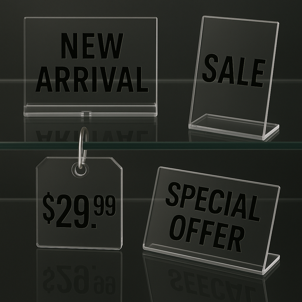 Laser cut marketing display