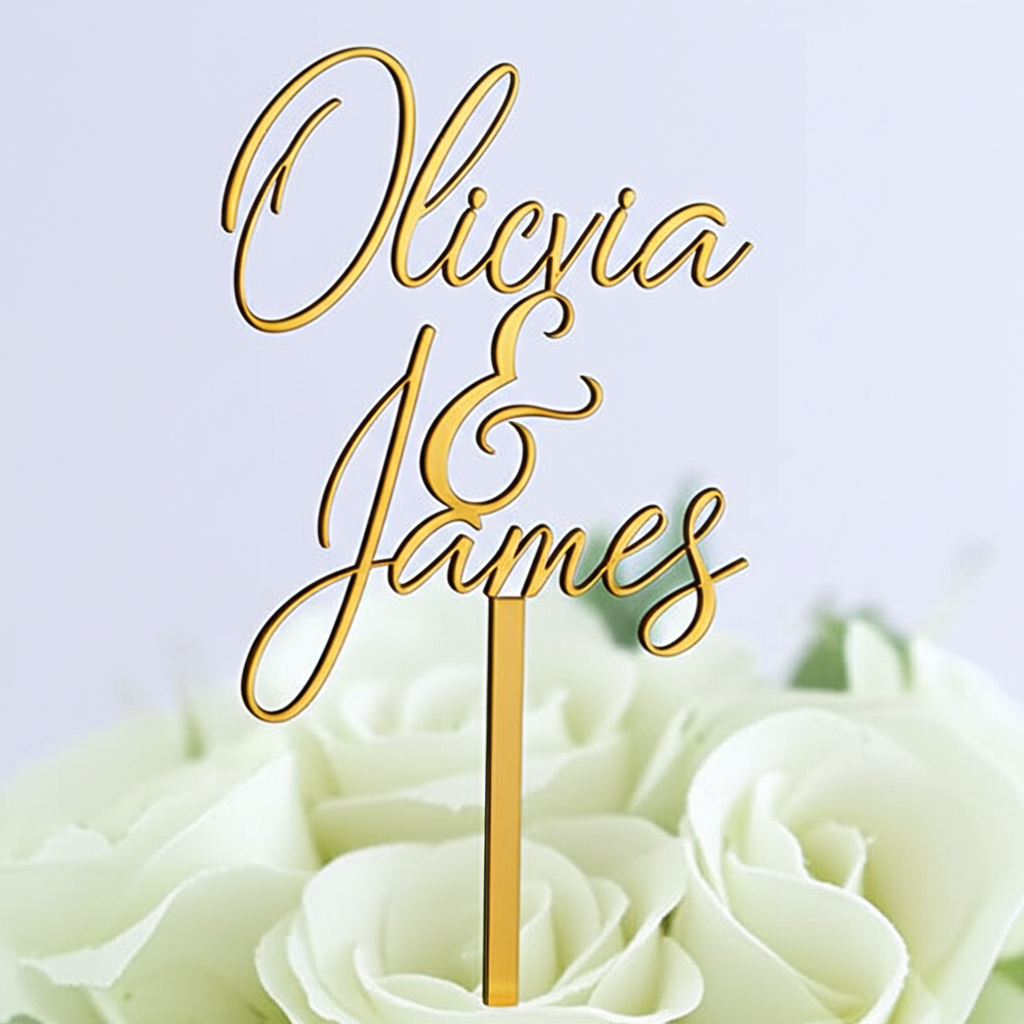 Personalized Cake Toppers